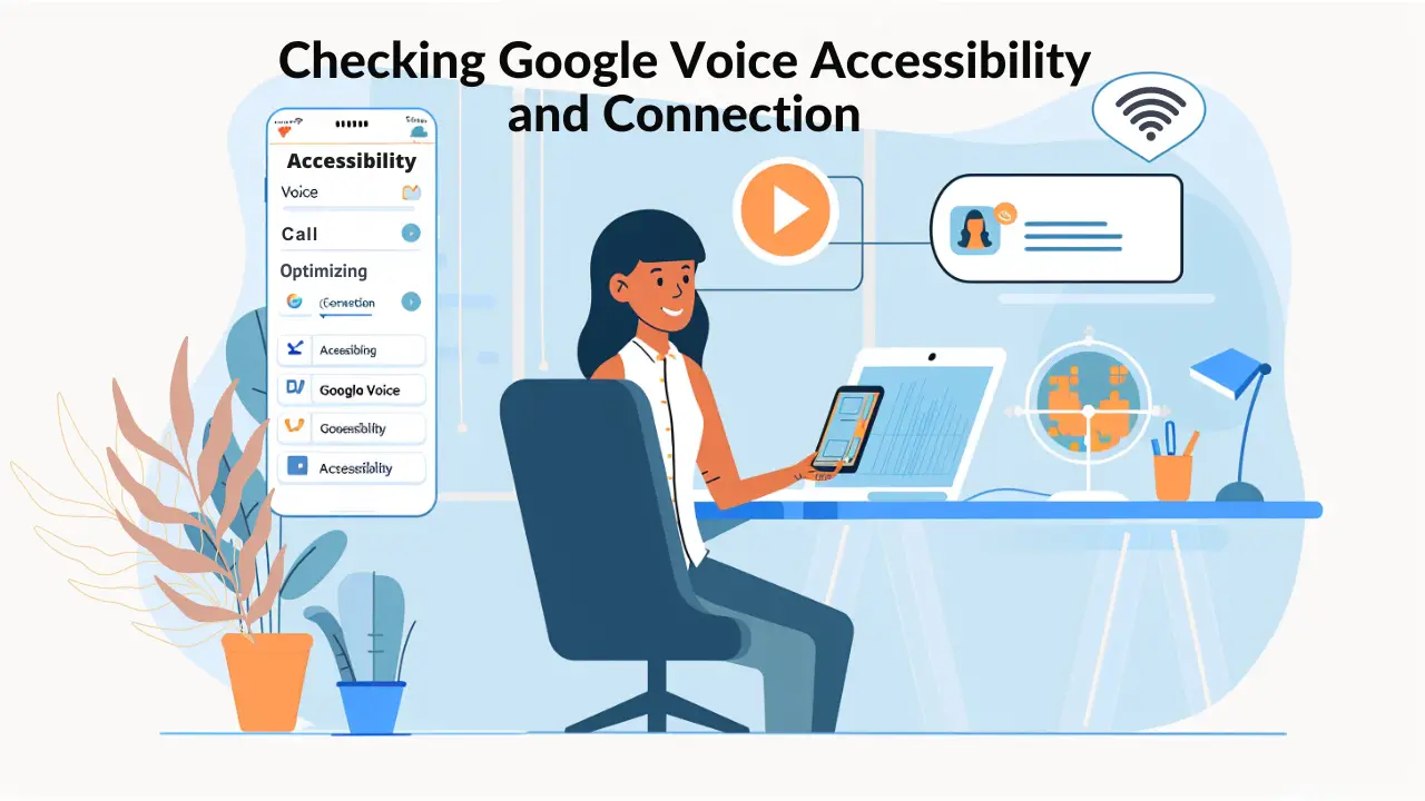Checking Google Voice Accessibility and Connection 
