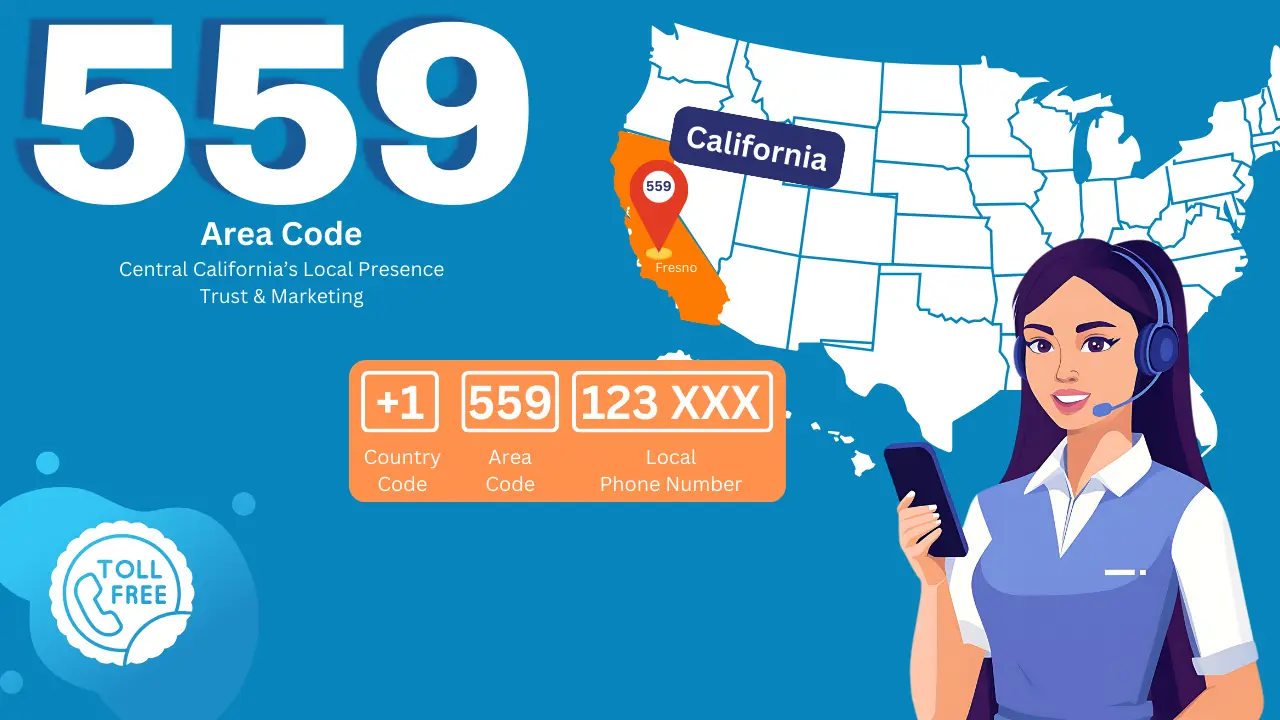 Central California's 559 Area Code - Build Trust, Grow Business