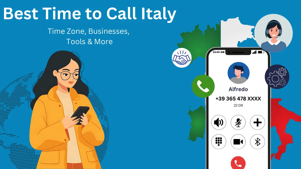 Best Time to Call Italy: Time Zones, Tools & Business Hours